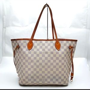 LOUIS VUITTON NEVERFULL MM DAMIER AZUR